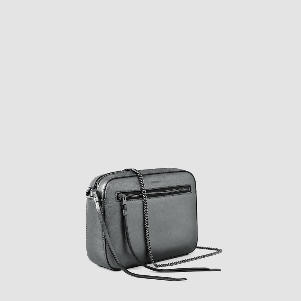 All Saints Fleur De Lis Crossbody Bag